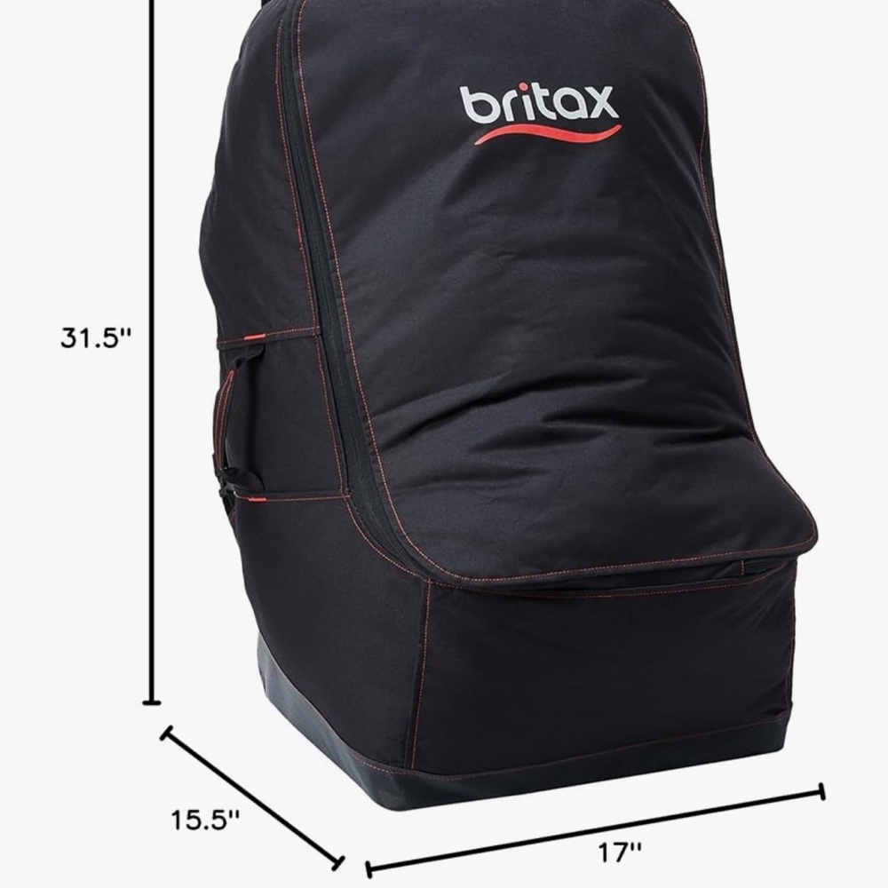Britax Black Car Seat Travel Bag